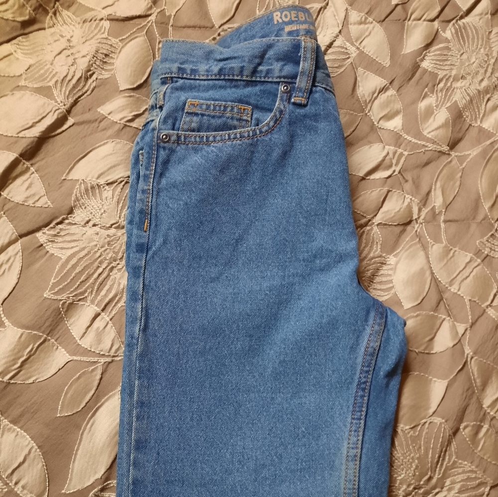 Boys blue jeans, Size 10 Huskey, Bootcut